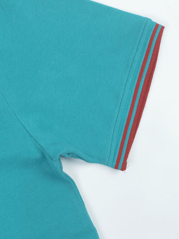 Stone Harbor MEN'S PREMIUM TEAL TWIN-TIPPED POLO