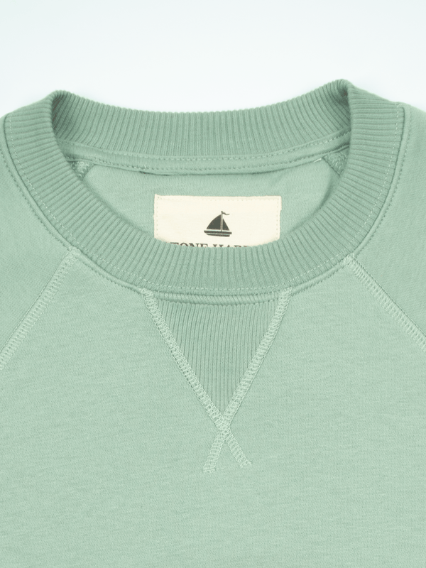 Stone Harbor MEN'S SAGE FLEECE RAGLAN SWEATSHIRT