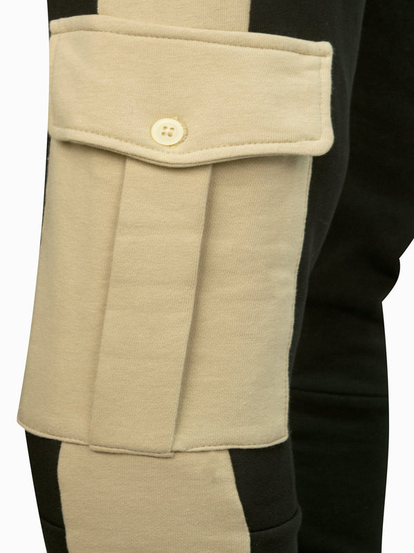 Stone Harbor MEN'S SIGNATURE BLACK CARGO JOGGER