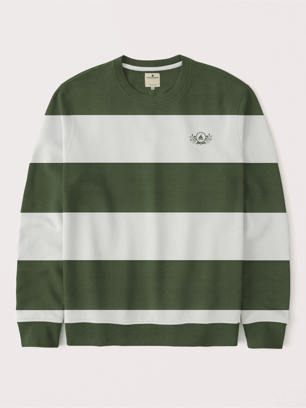 stone harbor MEN'S SIGNATURE STRIPER SWEATSHIRT