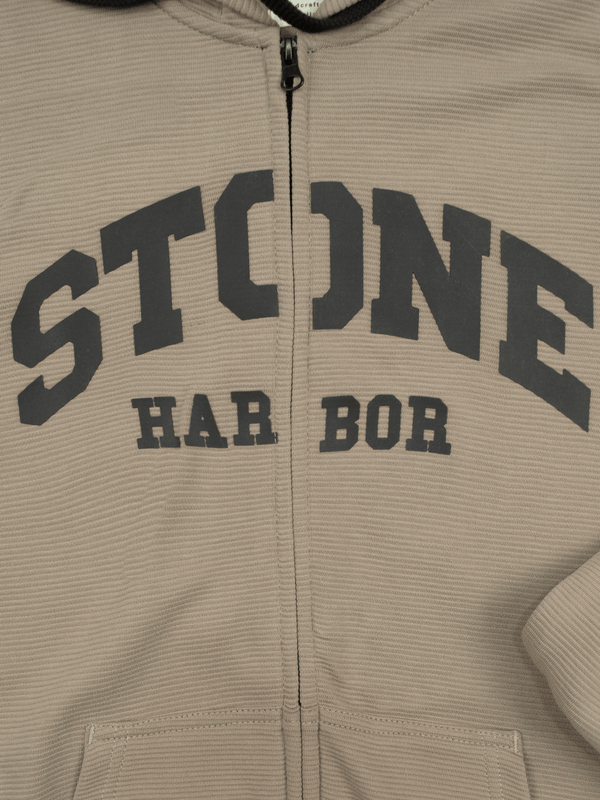 Stone Harbor MEN'S STONE ZIP-THROUGH HOODIE