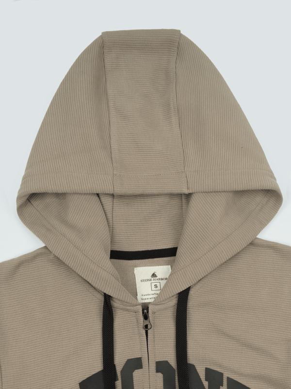 Stone Harbor MEN'S STONE ZIP-THROUGH HOODIE