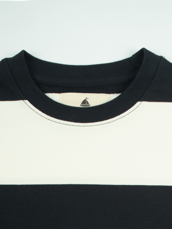 Stone Harbor MEN'S STRIPED TERRY SWEATSHIRT