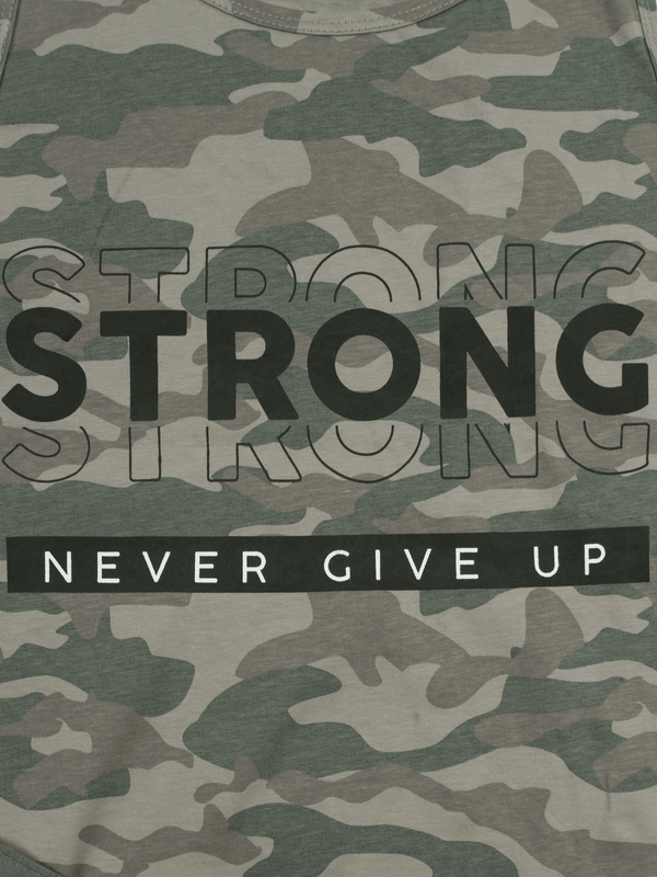 Stone Harbor MEN'S STRONG CAMO GYM VEST