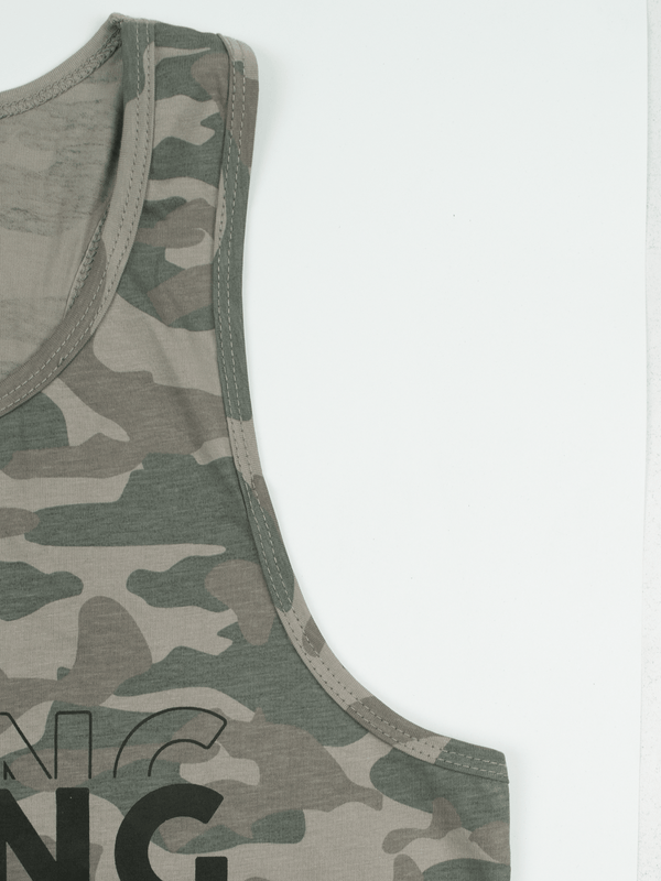 Stone Harbor MEN'S STRONG CAMO GYM VEST