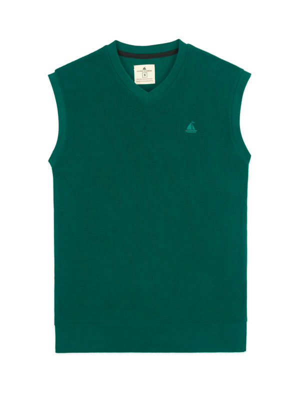 stone harbor MEN'S TEAL SIGNATURE SWEATER