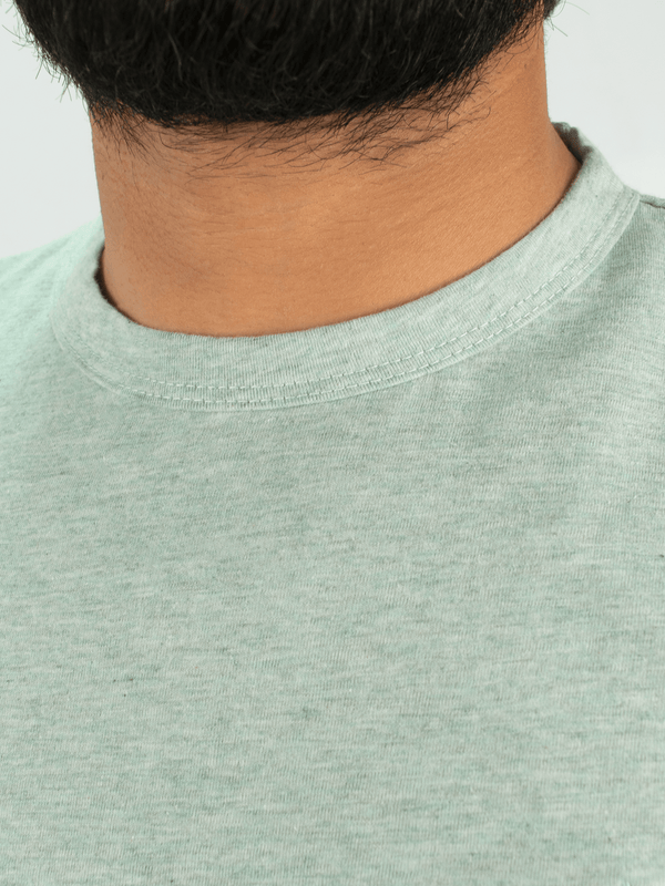 Stone Harbor MEN'S TEXTURED AQUA T-SHIRT