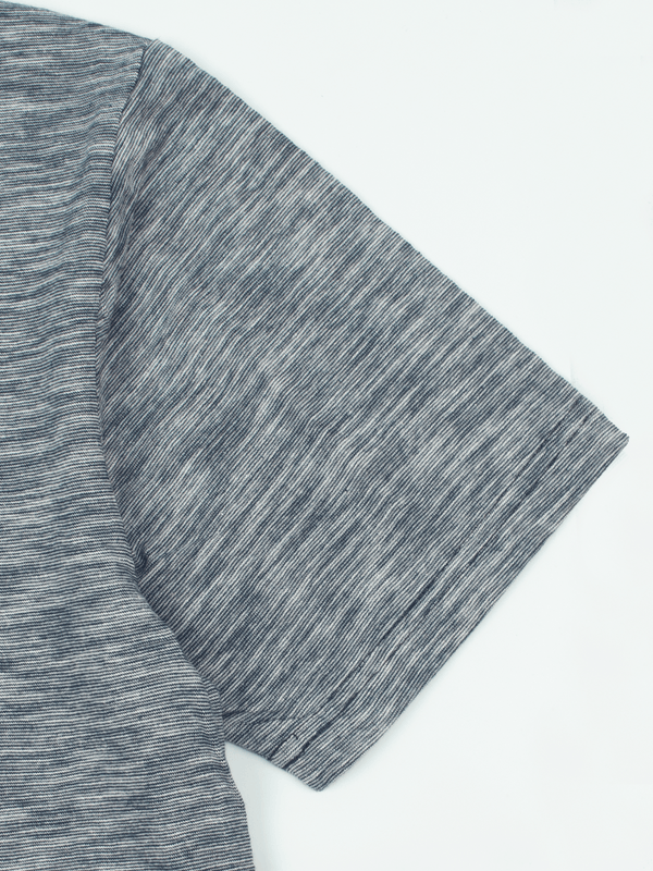 Stone Harbor MEN'S TEXTURED BLUE T-SHIRT