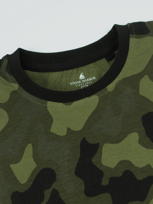 Stone Harbor MINI BOY'S CAMO T-SHIRT