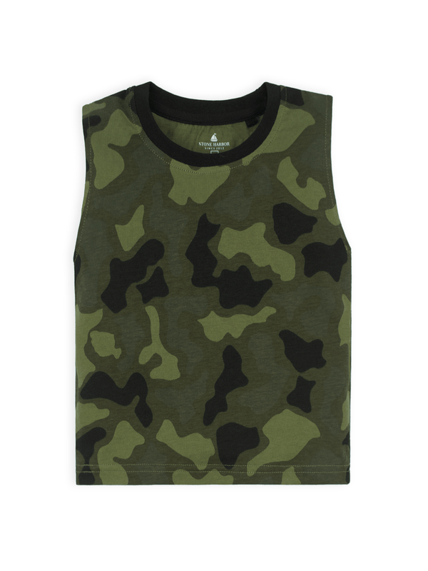 stone harbor MINI BOY'S CAMO T-SHIRT