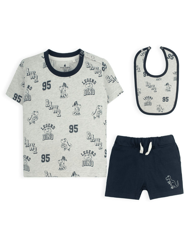 stone harbor MINI BOY'S LEGEND DINO 3 PACK SET