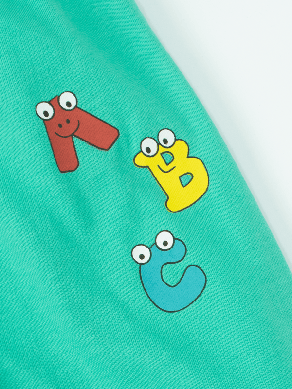 Stone Harbor MINI GIRL'S AQUA JOGGER TROUSER