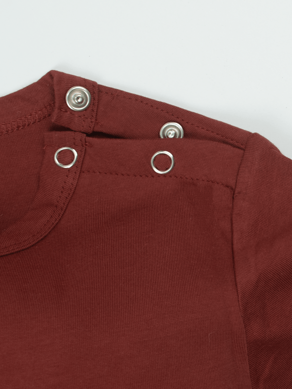 Stone Harbor MINI GIRL'S MAROON GRAPHIC T-SHIRT