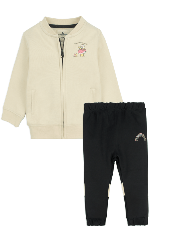 stone harbor MINI GIRL'S PREMIUM ARC TWIN SET