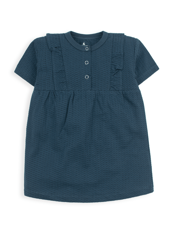 stone harbor MINI GIRL'S PREMIUM RUFFLED TOP