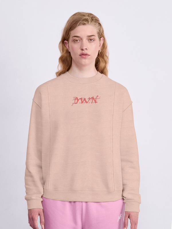 stone harbor WOMEN'S PINK FLEECE OWN SWEATSHIRT