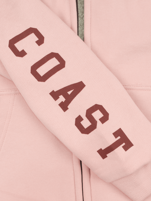 Stone Harbor WOMEN'S PINK HEAVY FUR HOODIE