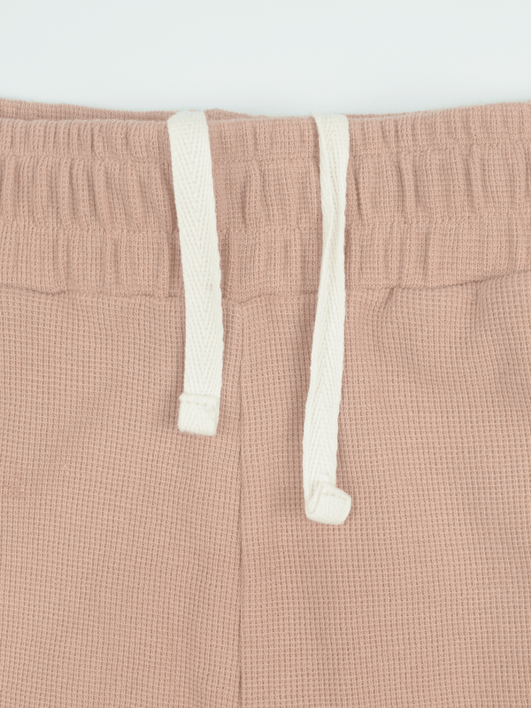Stone Harbor WOMEN'S PINK WAFFLE JOGGER
