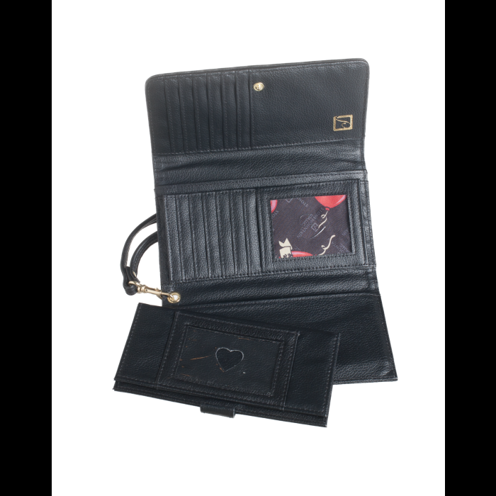 Stone Mountain 40th Anniversary Large Tri-Fold Wallet W/Wristlet