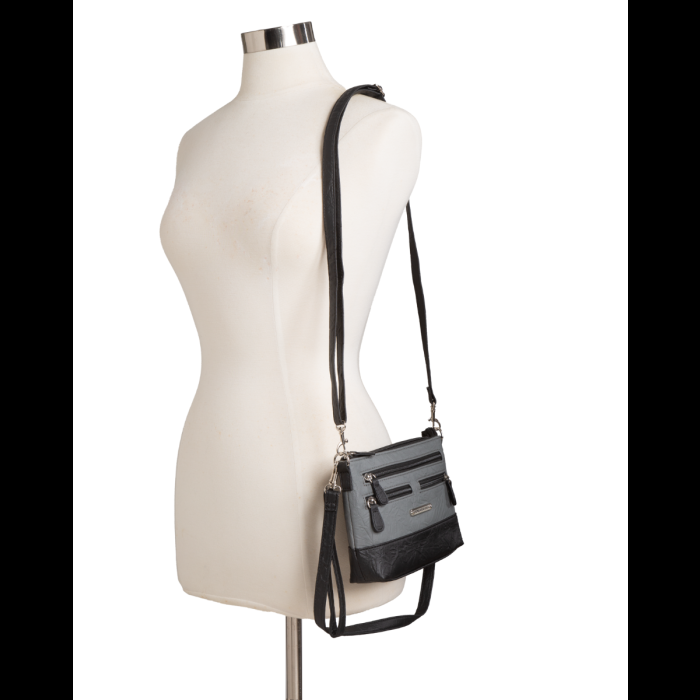 Stone Mountain Nancy Bonded Talia Leather E/W 4-Bagger