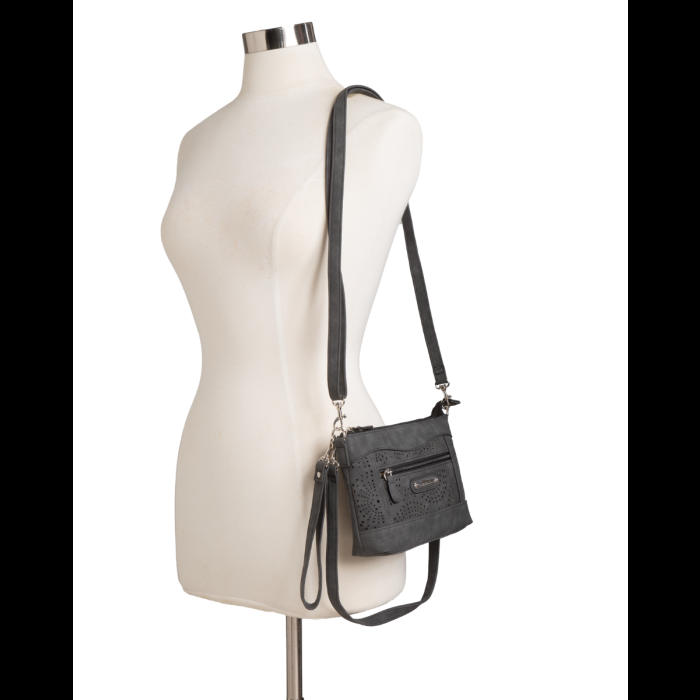 Stone Mountain Nubuck Eco-Faux Leather E/W 4-Bagger