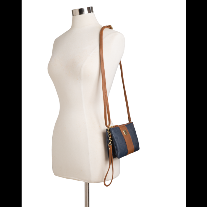 Stone Mountain Nubuck Embossed Bonded Leather Spring Bloom Trifecta