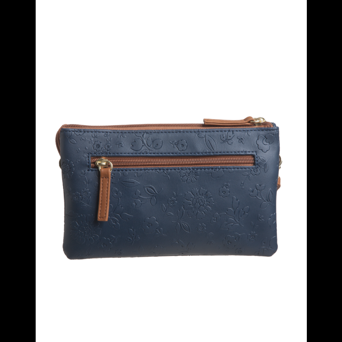 Stone Mountain Nubuck Embossed Bonded Leather Spring Bloom Trifecta