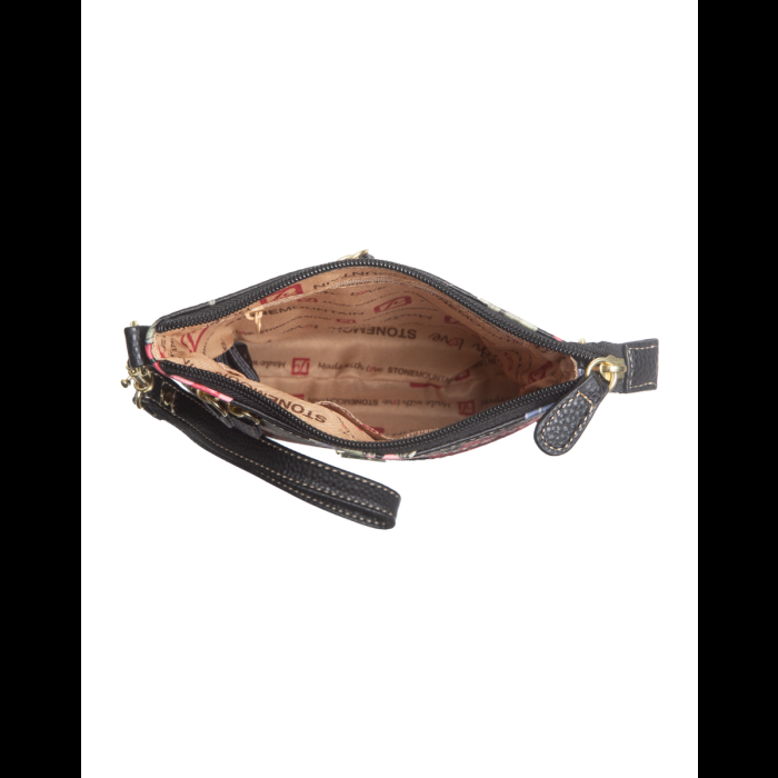 stone mountain Pebble Bonded Leather Rose Bloom N/S 3-Bagger