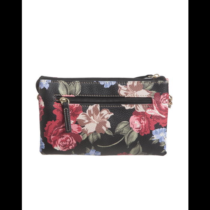 Stone Mountain Pebble Bonded Leather Rose Bloom Trifecta