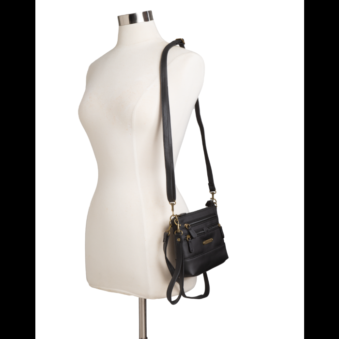 Stone Mountain Nubuck Bonded Leather E/W 4-Bagger