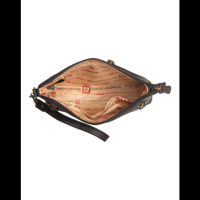 Stone Mountain Nubuck Bonded Leather E/W 4-Bagger