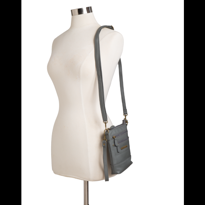 Stone Mountain Nubuck Bonded Leather N/S 3-Bagger