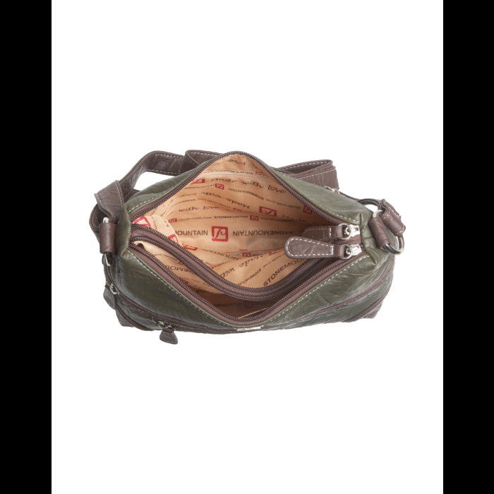 stone mountain Washed Leather Irene Hobo