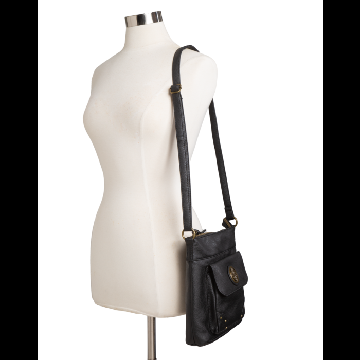 Stone Mountain Stone River Faux Leather Front Flap X/B