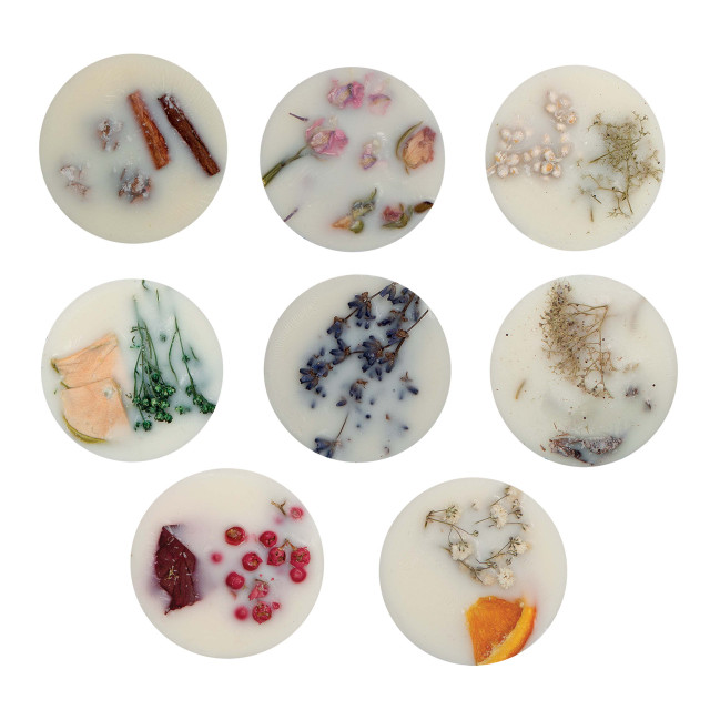 Stoneglow Elements Discovery Set - Botanical Scented Soy Wax Melts Gift Set Of 8