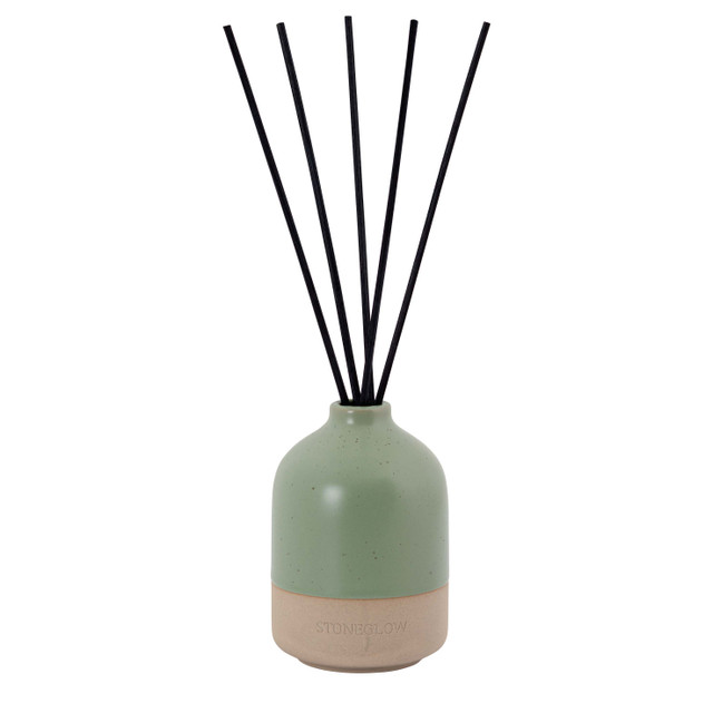 Stoneglow Elements - Earth - Green Ceramic Diffuser Pot