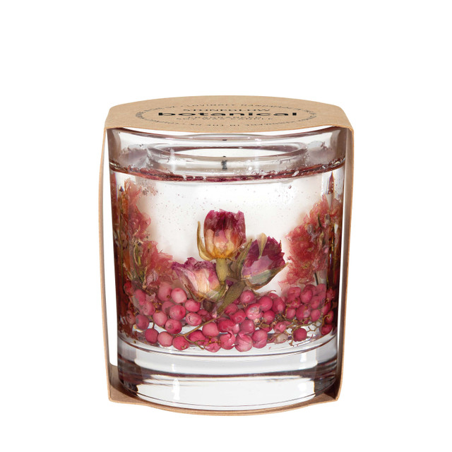Stoneglow Elements - Light - Blush Rose & Peony - Botanical Soy Wax Scented Gel Candle (90 X 80mm)