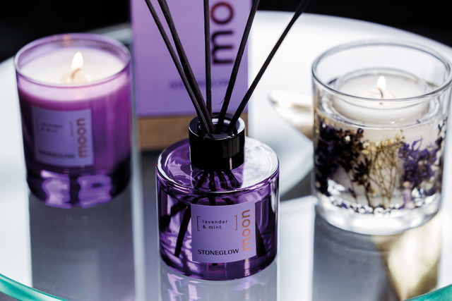 Stoneglow Elements - Moon - Lavender & Mint - Reed Diffuser 100ml