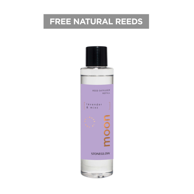 Stoneglow Elements - Moon - Lavender & Mint Reed Diffuser Refill 210ml