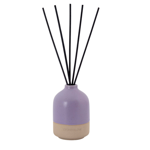 Stoneglow Elements - Moon - Purple Ceramic Diffuser Pot