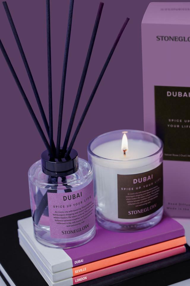Stoneglow Explorer - Dubai - Spice Up Your Life - Scented Reed Diffuser 150ml