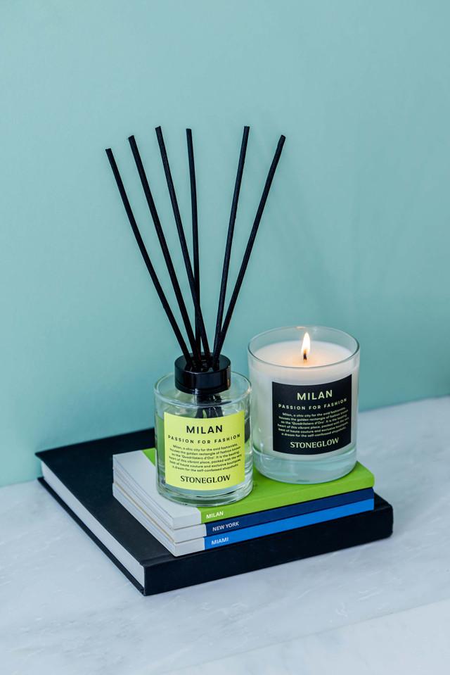 Stoneglow Explorer - Milan - Passion For Fashion - Scented Reed Diffuser 150ml