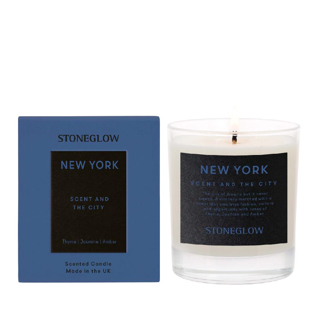 stoneglow Explorer - New York - Scent And The City - 220gm Soy Wax Scented Candle