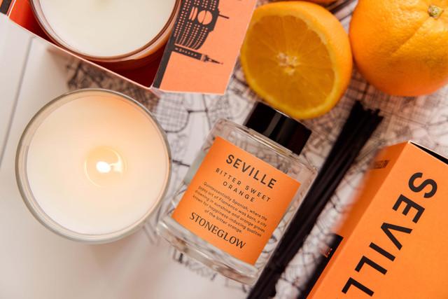 Stoneglow Explorer - Seville - Bitter Sweet Orange - 220gm Soy Wax Scented Candle