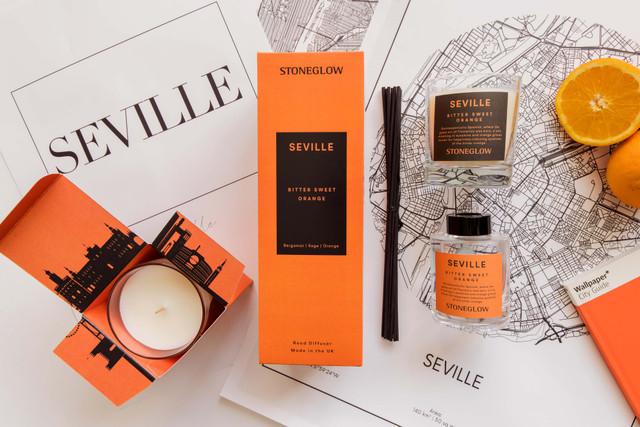 Stoneglow Explorer - Seville - Bitter Sweet Orange - 220gm Soy Wax Scented Candle