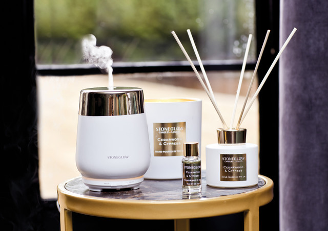 Stoneglow Luna - Cedarwood & Cypress - Scented Reed Diffuser 120ml