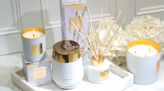 Stoneglow Luna - Cedarwood & Cypress - Scented Reed Diffuser 120ml