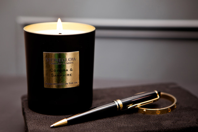 Stoneglow Luna - Copaiba & Samphire - Scented Candle - Boxed Tumbler