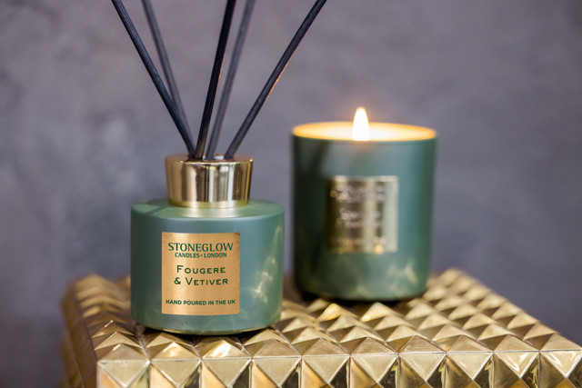 Stoneglow Luna - Fougere & Vetiver - Scented Reed Diffuser (120ml)
