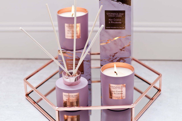 Stoneglow Luna - May Chang & Rhubarb - Scented Reed Diffuser (120ml)